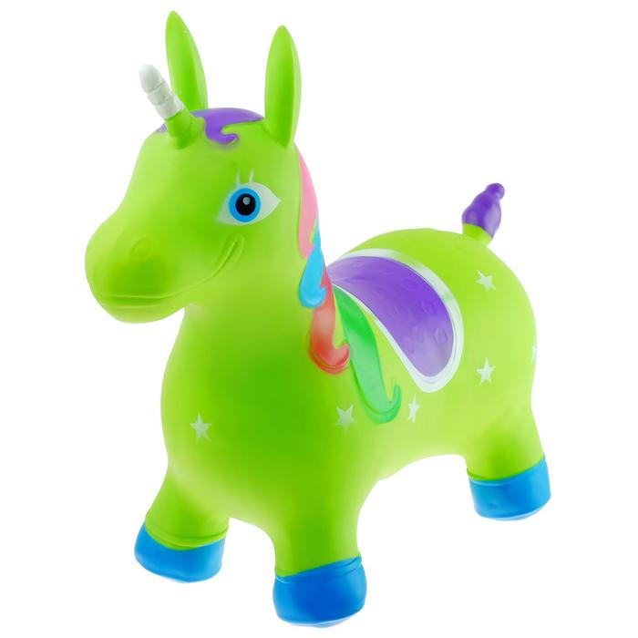 Попрыгун ZABIAKA «Единорог», 58х26х52 см, 1300 г, цвет МИКС Попрыгун ZABIAKA «Единорог», 58х26х52 см, 1300 г, цвет МИКС