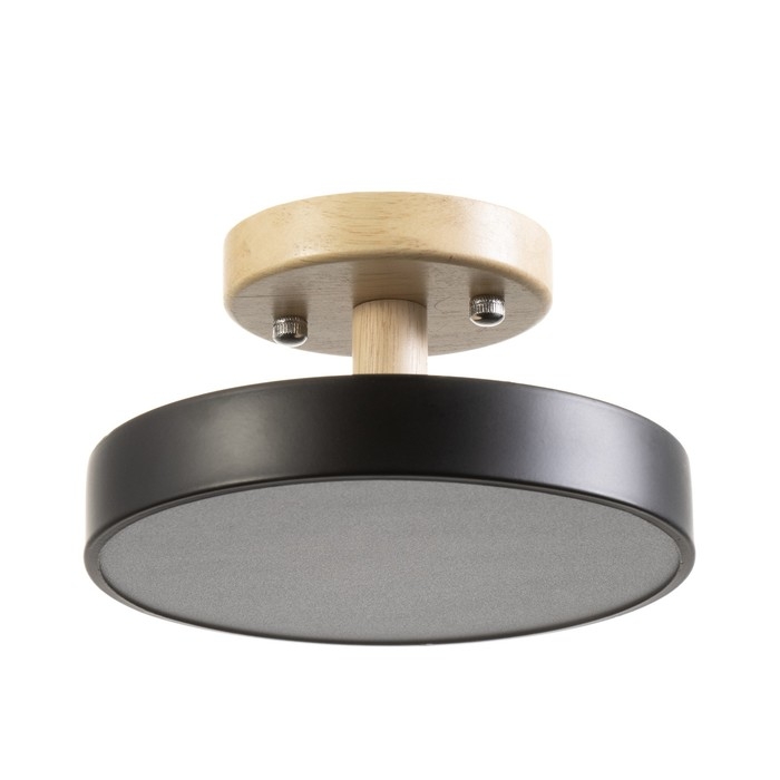 Светильник Светильник "Ринд" LED 13Вт 4000К черный 18х18х10 см BayerLux