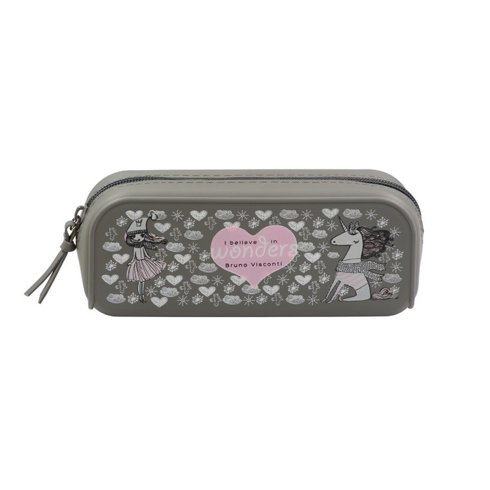 Рюкзак каркасный, 38 х 30 х 20 см, Bruno Visconti 12-001, + пенал Рюкзак каркасный, 38 х 30 х 20 см, Bruno Visconti 12-001, + пенал "ПАНДЫ МИЛАШКИ"