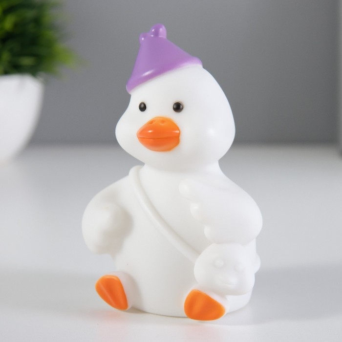 Ночник Ночник "Утя" LED 1Вт 3х LR44 белый 8х4,4х12см RISALUX