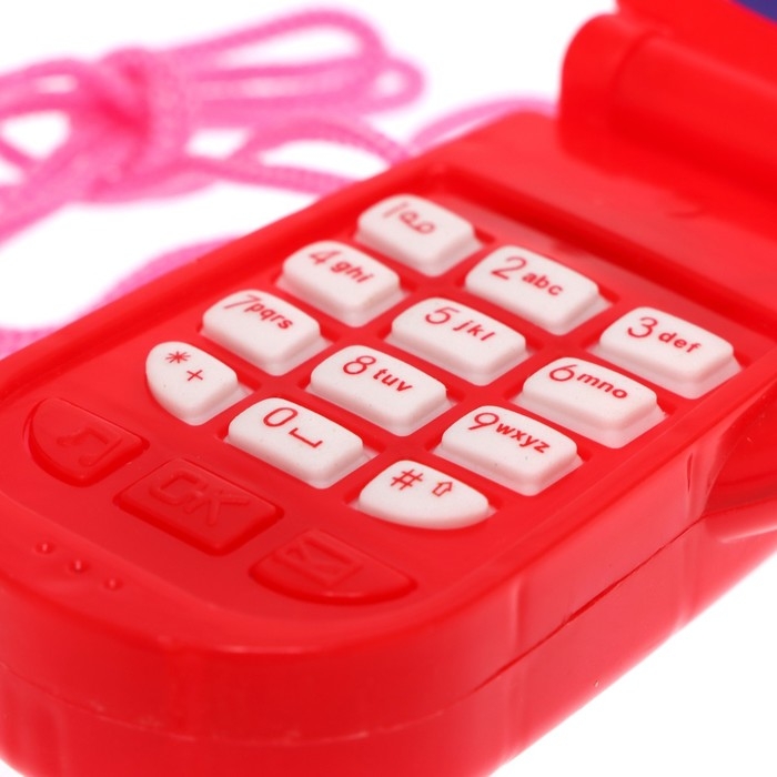 Музыкальный телефон «Домашние питомцы», русская озвучка, световые эффекты, работает от батареек, МИКС Музыкальный телефон «Домашние питомцы», русская озвучка, световые эффекты, работает от батареек, МИКС