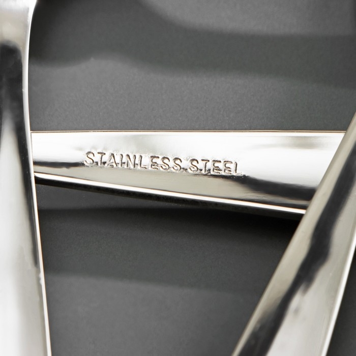 Набор вилок столовых из нержавеющей стали Доляна «Капля», длина 21 см, 6 шт, цвет серебряный