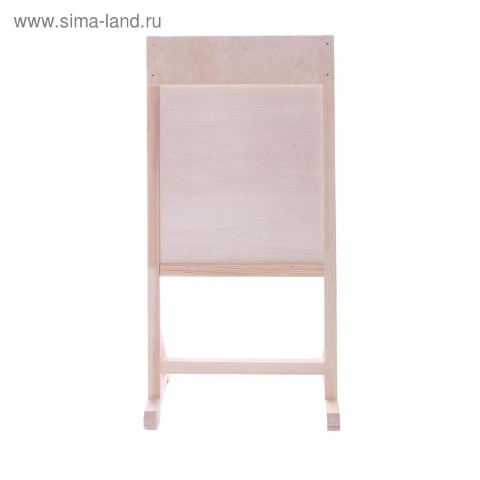 Стойка для натюрморта с регулируемой высотой h-123 см, стол 43 х 60 см, дерево сосна Стойка для натюрморта с регулируемой высотой h-123 см, стол 43 х 60 см, дерево сосна