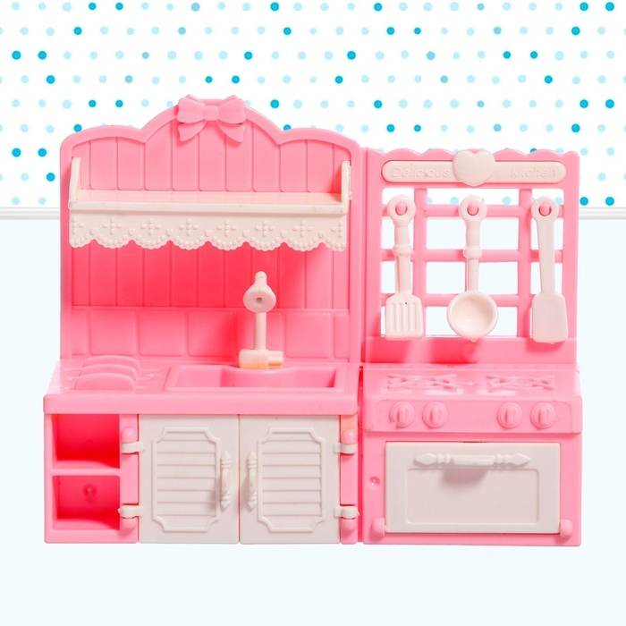 Набор мебели для кукол «Уют-3: кухня» Набор мебели для кукол «Уют-3: кухня»