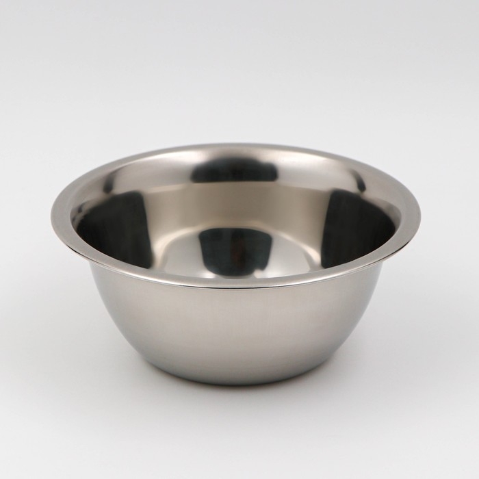 Миска из нержавеющей стали, 500 мл, d=14 см Миска из нержавеющей стали, 500 мл, d=14 см