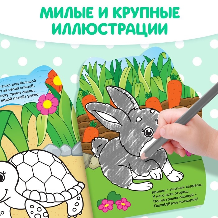 Раскраска с наклейками «Котёнок», 12 стр. Раскраска с наклейками «Котёнок», 12 стр.