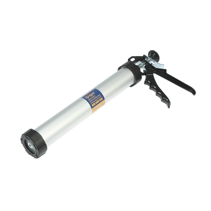 Пистолет для герметика ТУНДРА, закрытый, круглый шток, 750 мл Пистолет для герметика ТУНДРА, закрытый, круглый шток, 750 мл