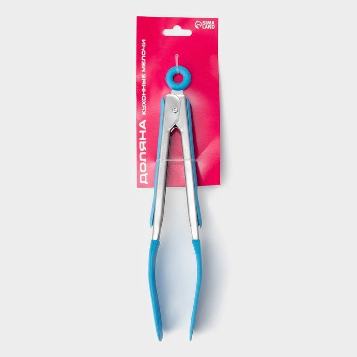 Щипцы кухонные Доляна «Лопатка», 25×5×3,5 см, цвет МИКС Щипцы кухонные Доляна «Лопатка», 25×5×3,5 см, цвет МИКС