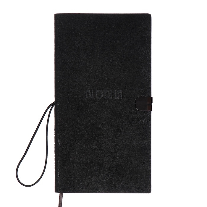 Еженедельник датир 2025г 175х95мм мягк обл иск кож 64л ESCALADA, бл тис, бл 70 г/м²,чёрный Еженедельник датир 2025г 175х95мм мягк обл иск кож 64л ESCALADA, бл тис, бл 70 г/м²,чёрный