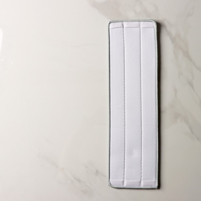 Насадка для швабры с отжимом и алюминиевой платформой Raccoon, карманы с 2-х сторон, микрофибра 42×12,5 см Насадка для швабры с отжимом и алюминиевой платформой Raccoon, карманы с 2-х сторон, микрофибра 42×12,5 см