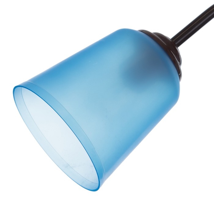 Люстра Люстра "Онлайн" (цилиндр) 3х15Вт Е27 МОДЕЛЬ: BR 00216 венге/синий