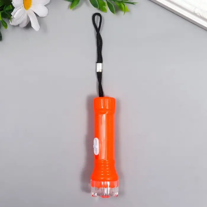 Фонарик брелок для ключей на кольце «Световой луч», 9.5×3×3 см, МИКС Фонарик брелок для ключей на кольце «Световой луч», 9.5×3×3 см, МИКС