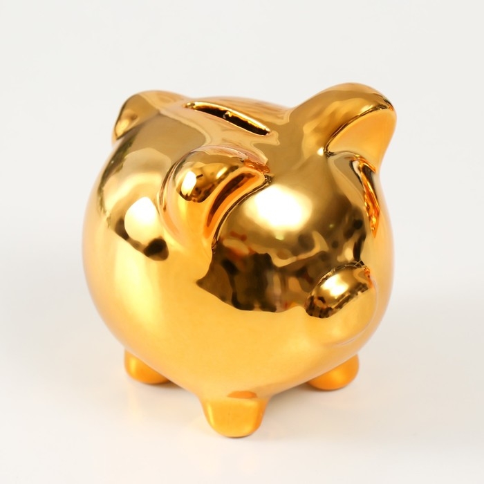 Копилка керамика Копилка керамика "Улыбчивая свинка" МИКС 10х7,5х9 см