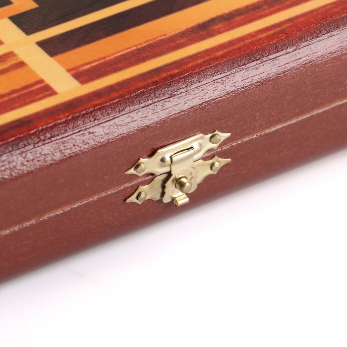 Нарды деревянные большие, с шашками  Нарды деревянные большие, с шашками "Богатырь", настольная игра, 60 х 60 см