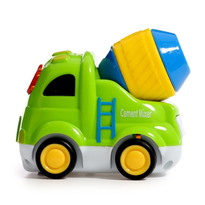 Музыкальная машинка «Городские приключения: Бетономешалка», звук, свет Музыкальная машинка «Городские приключения: Бетономешалка», звук, свет