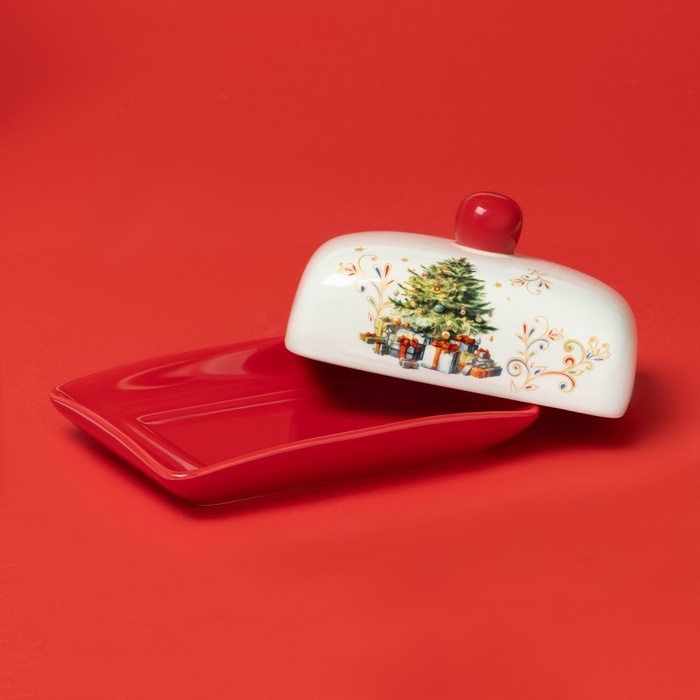 Масленка Масленка"Волшебное дерево" 16,8х12х9 см