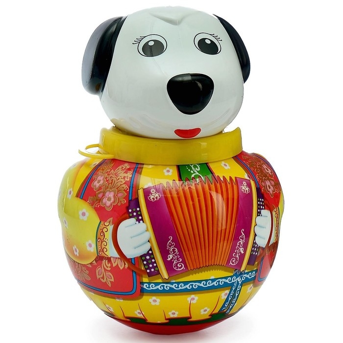 Неваляшка малая Собачка «Бим», МИКС