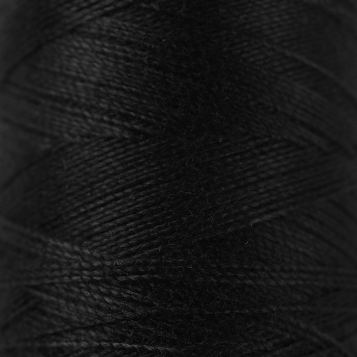 Набор ниток 40ЛШ, 200 м, 5 шт, цвет чёрный Набор ниток 40ЛШ, 200 м, 5 шт, цвет чёрный