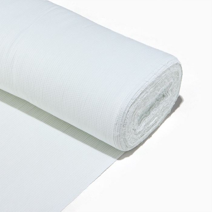 Полотно вафельное узбекское, длина 40м, ширина 0,45м, плотность 180 гр/м 7756449 Полотно вафельное узбекское, длина 40м, ширина 0,45м, плотность 180 гр/м 7756449