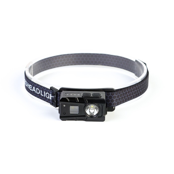 Фонарь налобный аккумуляторный, 1 Вт, 1200 мАч, XPG, сенсор, индикатор заряда Фонарь налобный аккумуляторный, 1 Вт, 1200 мАч, XPG, сенсор, индикатор заряда