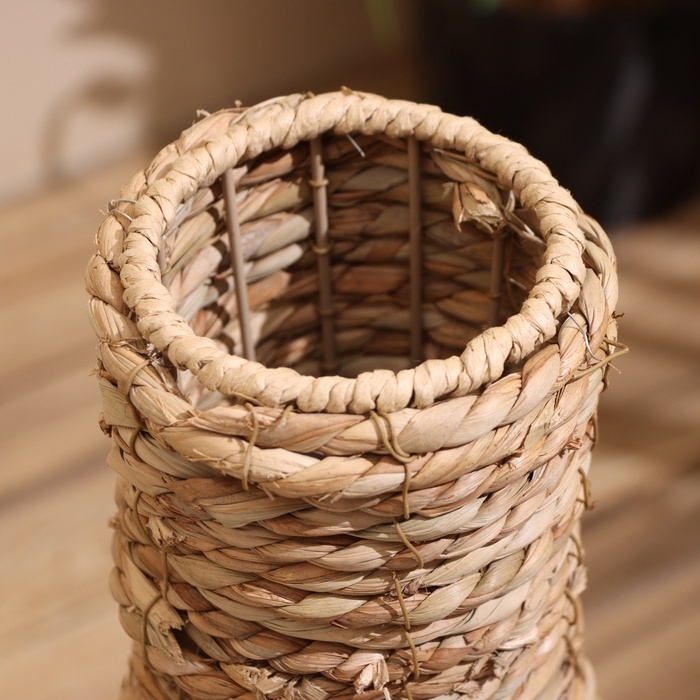 Ваза плетёная, напольная 28х28х60 см Ваза плетёная, напольная 28х28х60 см