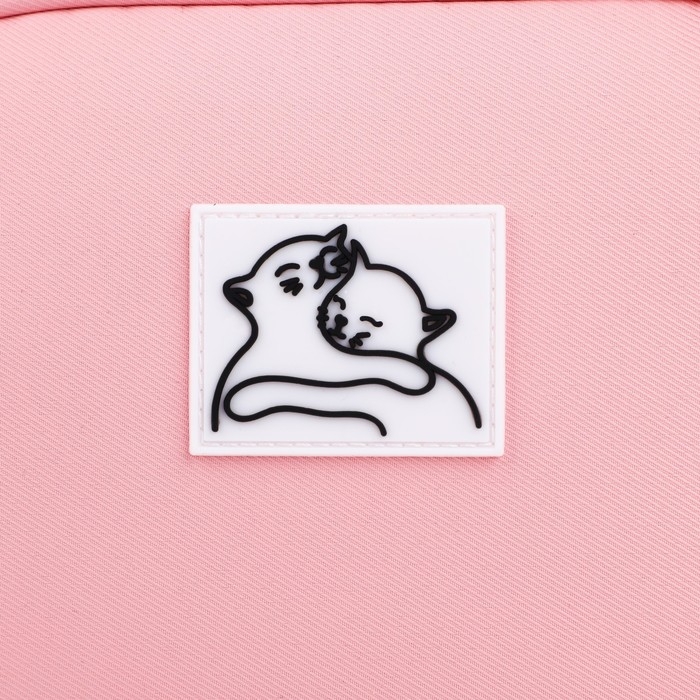 Сумка кросс-боди на молнии, цвет розовый