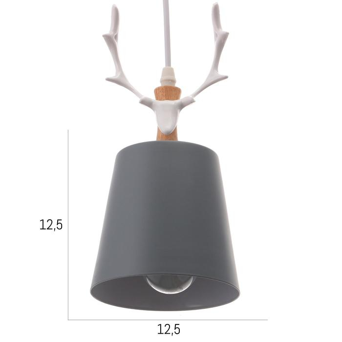 Светильник BayerLux 625383/1 E27 40Вт серый-белый 13х13х100 см