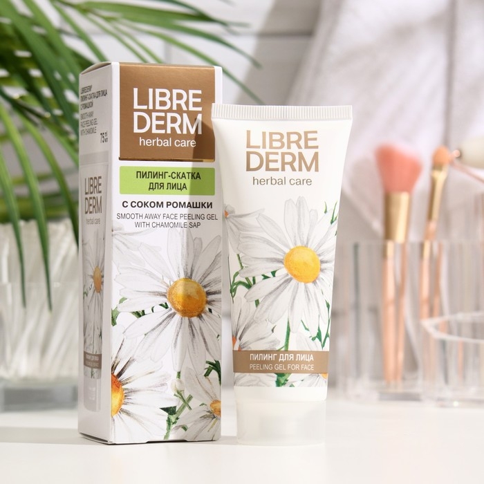 Пилинг-скатка Librederm с ромашкой для лица 75 мл Пилинг-скатка Librederm с ромашкой для лица 75 мл