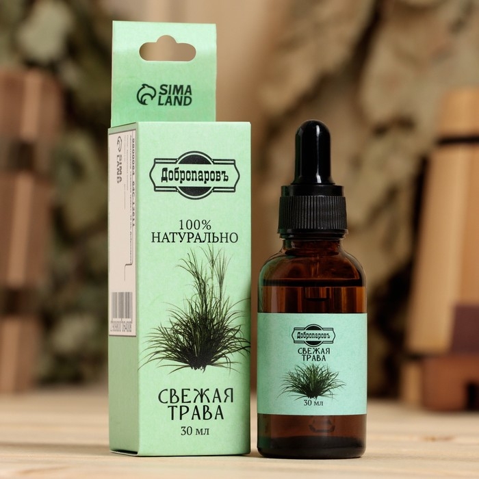 Эфирное масло Эфирное масло "Свежая трава", 30 мл, Добропаровъ
