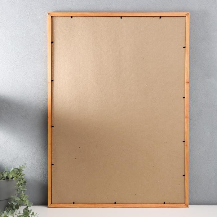 Фоторамка 50х70 см орех пр. №2 (пластиковый экран) Фоторамка 50х70 см орех пр. №2 (пластиковый экран)