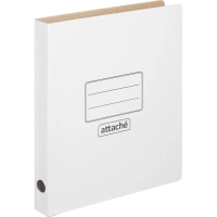 Скоросшиватель картон. 30мм белый 5шт/уп