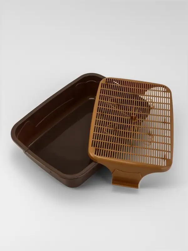 Туалет с сеткой, 44&times;33&times;11.5 см, капучино