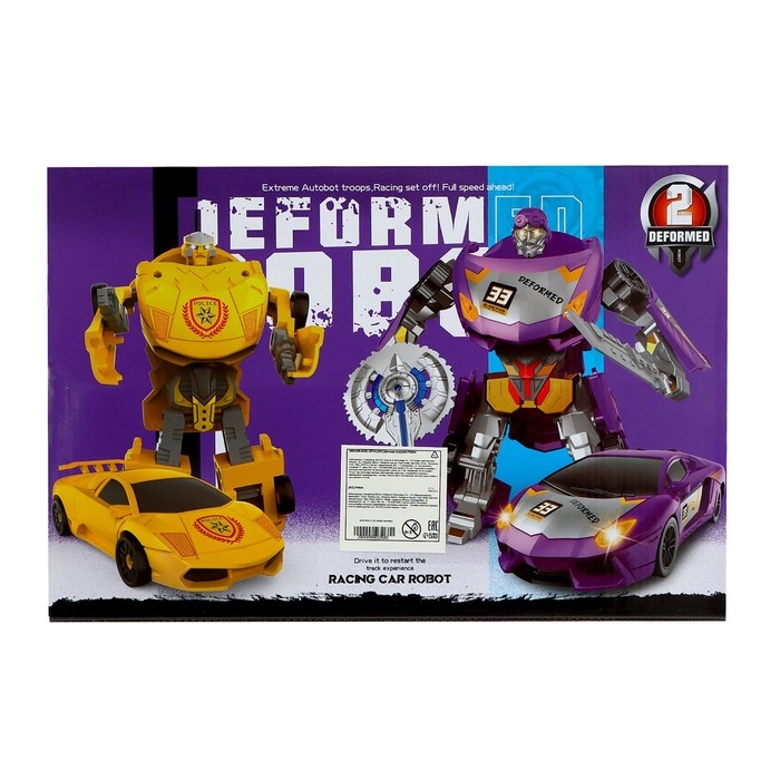 Набор роботов «Гоночные автомобили», трансформируются Набор роботов «Гоночные автомобили», трансформируются