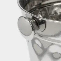 Ведро для льда Hanna Kn&ouml;vell, 4.4 л, ковка, нержавеющая сталь