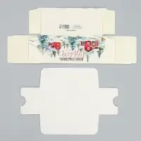 Коробка для макарун &laquo;Добро пожаловать&raquo; 12&times;5.5&times;5.5 см