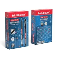 Ручка - роллер Erich Krause METRIX, узел 0.5, чернила чёрные, длина письма 1200 метров