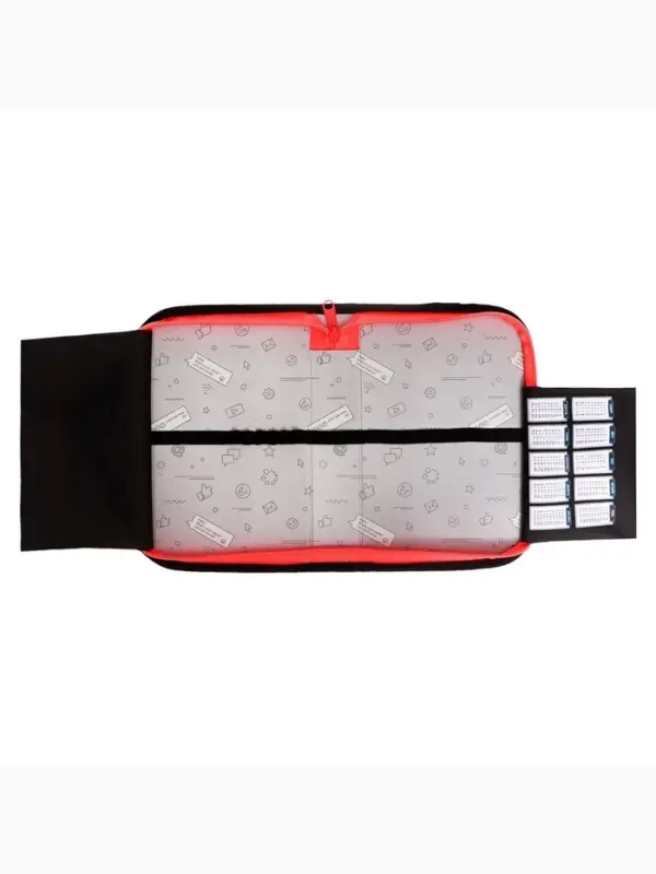 Пенал школьный, 1 секция, 14&times;21&times;4 см &laquo;Кот суета&raquo;