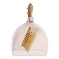 VETTA Набор для уборки: щётка + совок, пластик, молочный бамбук