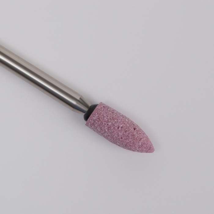 Фреза корундовая для маникюра «Конус скруглённый», средняя жёсткость, d 3 × 9 мм, в пластиковом футляре Фреза корундовая для маникюра «Конус скруглённый», средняя жёсткость, d 3 × 9 мм, в пластиковом футляре
