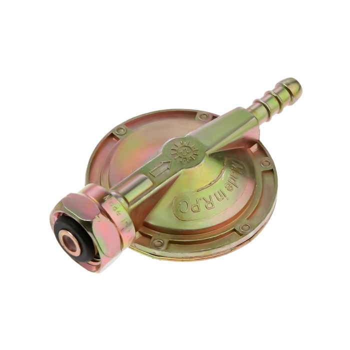 Редуктор пропановый FoxWeld  Редуктор пропановый FoxWeld "лягушка" с регулятором, вход/выход 0.75/0.02-0.06 Мпа, 1.2 Мпа