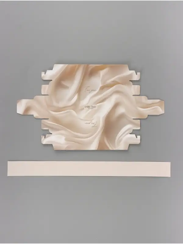 Коробка под 5 конфет с ячейками &laquo;Шёлк&raquo;, 6&times;23&times;3 см