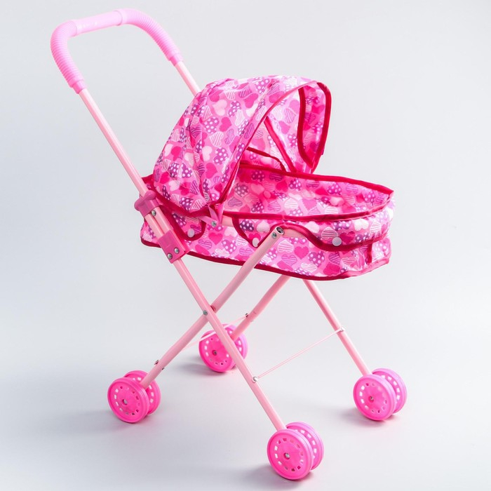 Коляска для куклы прогулочная с аксессуарами, WINX, металл Коляска для куклы прогулочная с аксессуарами, WINX, металл
