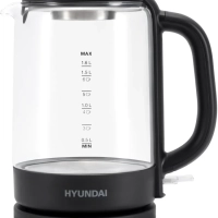 Чайник HYK-G3402 1,7л 2200Вт серый (стекло)