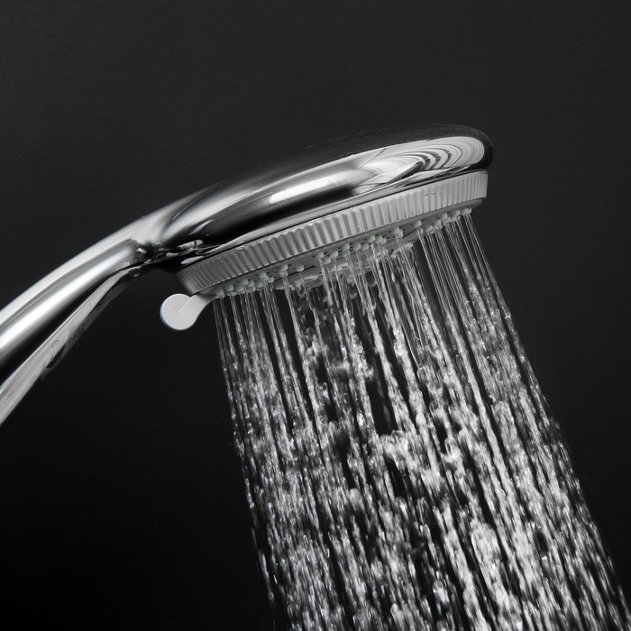 Душевая лейка ZEIN Z0505, пластик, большая, 5 режимов, хром Душевая лейка ZEIN Z0505, пластик, большая, 5 режимов, хром
