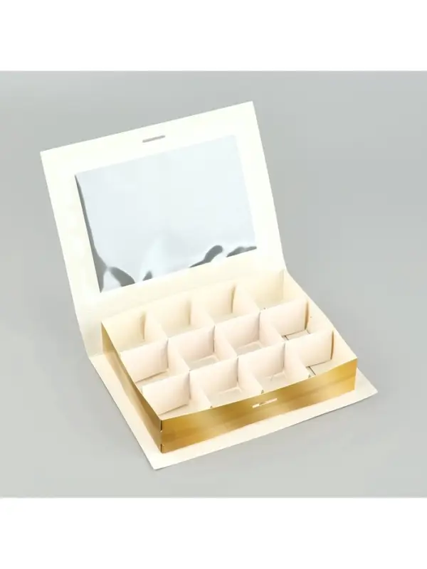 Коробка для конфет на Рамадан, 12 ячеек &laquo;Счастливого праздника!&raquo; 18.5&times;13.5&times;3.5 см