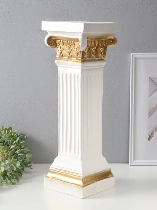 Колонна №1, перламутр, 55х18х18 см