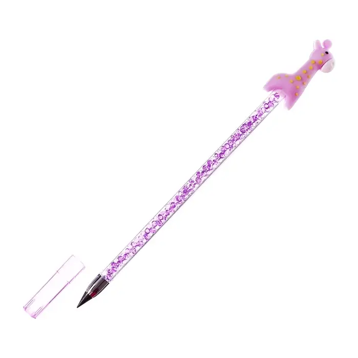 Вечный карандаш чернографитный Calligrata &laquo;Жираф&raquo;, НВ, МИКС