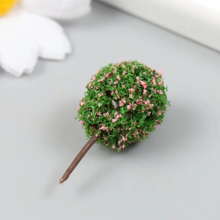 Искусственное растение для творчества пластик "Сакура" 2,3х3,6 см