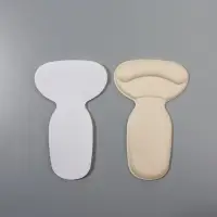 Пяткоудерживатели для обуви, с подпяточником, на клеевой основе, 14&times;9 см, пара, бежевые