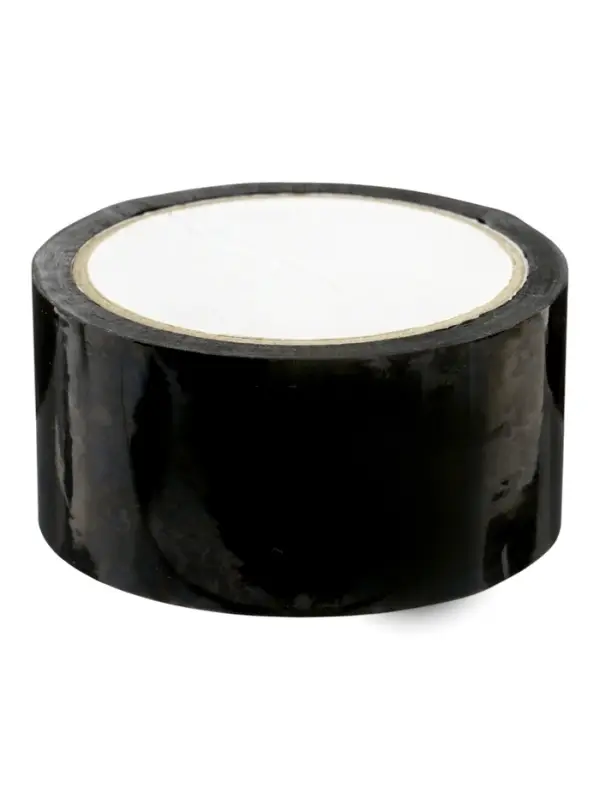 Скотч упаковочный 48 мм 40 м 40 мкм, чёрный